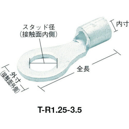 �簵��ü�Ҵݷ���10.5Ĺ��28.0 (15����) T-R5.5-10 TRUSCO