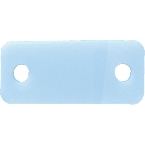 靴用ネームプレート10枚入 白 TSNPW 白 TRUSCO