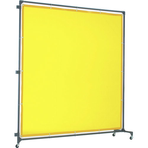 溶接遮光フェンス 2020型 YFAS-Y 黄 接続 TRUSCO