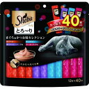 愛猫と夢中になるとろーりおやつ。 商品サイズ:幅250×奥行35×高さ240mm。原材料:鶏肉、魚類(かつお、まぐろエキス等)、小海老、増粘安定剤(加工でん粉)、調味料(アミノ酸等)、増粘多糖類、EDTA-Ca・Na、発色剤(亜硝酸Na) 本商品はペット用の商品です。パッケージ・内容等予告なく変更する場合がございます。予めご了承ください。とりささみ&お魚セレクションはこちら