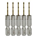 六角軸チタンコーティング鉄ドリル 極短 メチャみじ 1.5mm 5pcs サイズ:1.5mm SK11