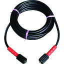 高圧ホースCL 1/4×8m ブリッツメスメス 金具付* 04T580208G31 スーパー工業