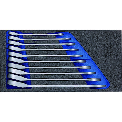 オフセットコンビラチェットスパナ 1500CT1‐7UR 2331969 GEDORE