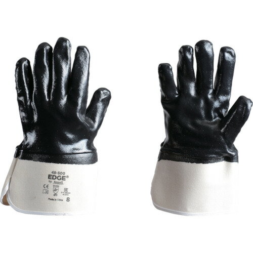 ニトリルコーティング手袋 エッジ 48-500 XXLサイズ 48-500-11 アンセル