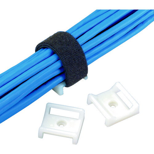 タックタイ用タイマウント M3ネジ止め ナチュラル(100個入) ABMT-S6-C パンドウイット