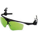 ヘルメット装着式 Aタイプ 遮光メガネ 赤外線保護 #1.7 A-645B-1.7-A OTOS