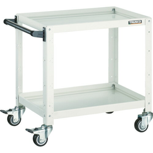 バーディワゴン 750X500XH740 ウレタン車輪 W色 BDW-773U-W TRUSCO