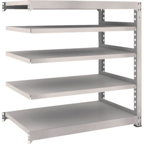 M5型中量棚 1200X721XH1200 5段 連結 ネオグレー M5-4475B TRUSCO