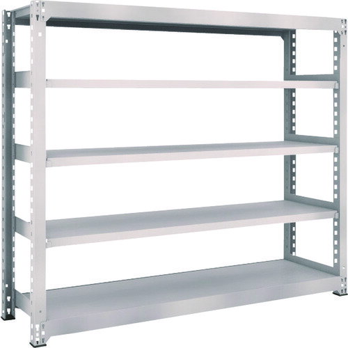M5型中量棚 1800X471XH1500 5段 単体 ネオグレー M5-5655 TRUSCO