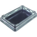 PET製超耐寒小型容器 PETYー97565用蓋 透明100枚入 PETY-97565F フタ TRUSCO