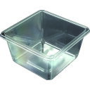 PET製超耐寒小型容器 70X70X35mm 100枚 PETY-7070 本体 TRUSCO