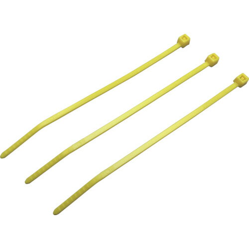 ナイロン結束バンド 黄 幅4.8×長さ292 (1000本入) PLT3S-M4Y パンドウイット