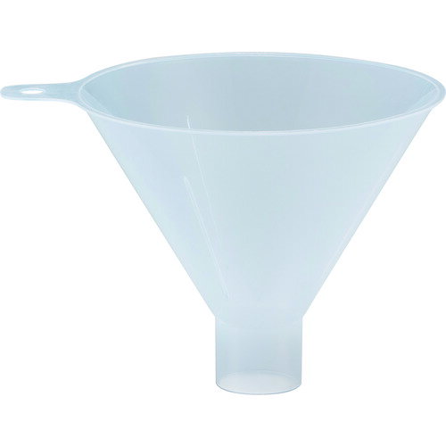 粉末ロート 上部内径Φ155x足外径37x足長30 PP製 PR150 口径:150mm TRUSCO