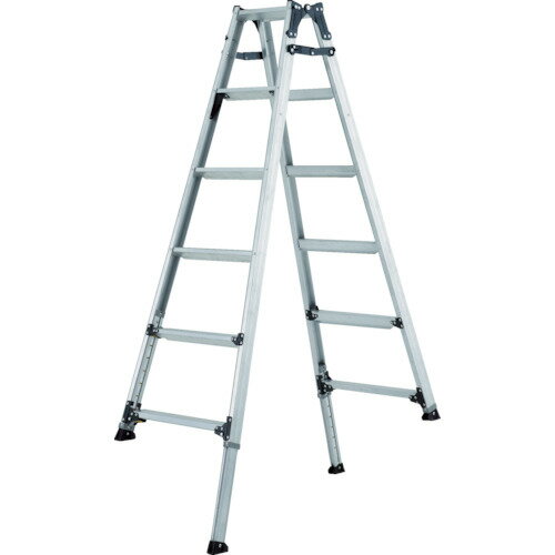 伸縮脚付はしご兼用脚立(踏ざん幅60mm・各脚441mm伸縮) PRT150FX 150cm アルインコ