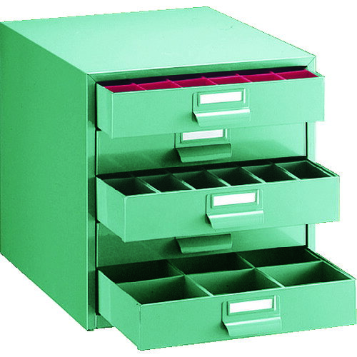 ツールケース 333X410XH348 引出5段 プラボックス付 PT-43EN TRUSCO(4.0)