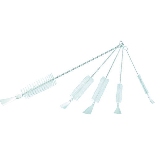 理化学ブラシ 注射器用 ナイロン毛 ステンレス柄 TBSS1N 1cc用 1本入り TRUSCO