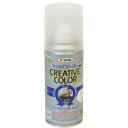 クリエイティブカラースプレー マットタイプ 100ml マットクリヤ(つや消し) アサヒペン