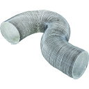 フレキシブルダクト使い捨てタイプ(樹脂線) Φ230X5m TFD230DE 230mm用 TRUSCO
