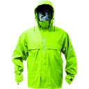 ベンチレーション(通気口)付レインスーツ ライム TRW360-84-S S TRUSCO