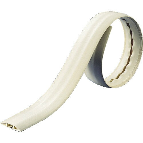 ソフトケーブルプロテクター TSRD10X661-IV アイボリー 10XW66.0X1M TRUSCO