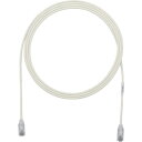 カテゴリ6A細径パッチコード UTP28X20M オフホワイト 20m パンドウイット