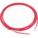 カテゴリ6A細径パッチコード UTP28X5MRD 赤 5m パンドウイット