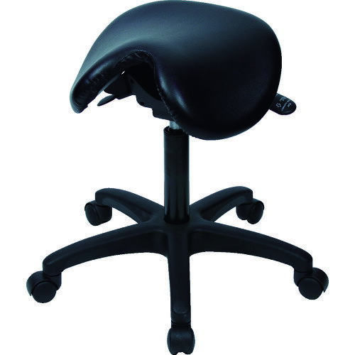 作業用チェア サドル型 角度調整機能付 Φ570XH570 WCS570 TRUSCO