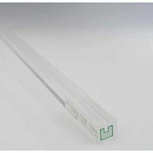 インテリア補材棒 3mm溝1本×500mm クリア 10×10×500mm アクリサンデー