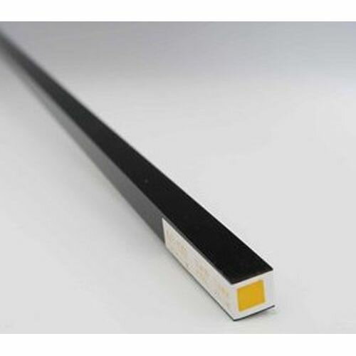 インテリア補材棒 溝なし×500mm クリア 10x10x500mm アクリサンデー