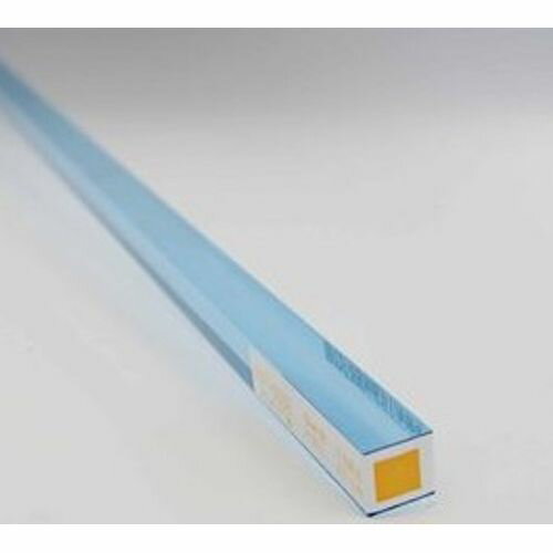インテリア補材棒 溝なし×500mm クリア 10x10x500mm アクリサンデー