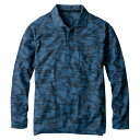 MAXDRYエアーUV+長袖ポロシャツ G-1638 カモアイビ LL カモアイビ LL GLADIATOR