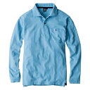 ニオイクリア長袖ポロシャツ G-1738 サックス M サックス M GLADIATOR