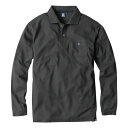 ニオイクリア長袖ポロシャツ G-1738 ブラック M ブラック M GLADIATOR