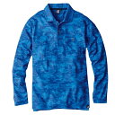 ニオイクリア長袖ポロシャツ G-1738 Dブルー 4L Dブルー 4L GLADIATOR