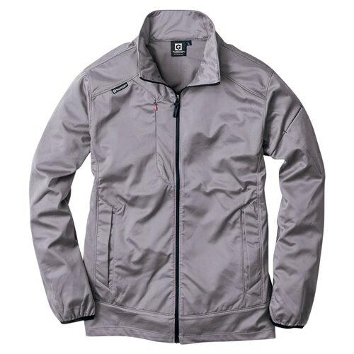 防風ストレッチジャケット G-2340 グレー L グレー L GLADIATOR