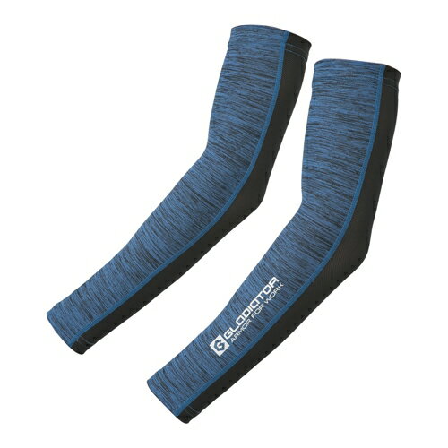 ヘザーパターンアームカバー G-51036 ブルー M ブルー M GLADIATOR