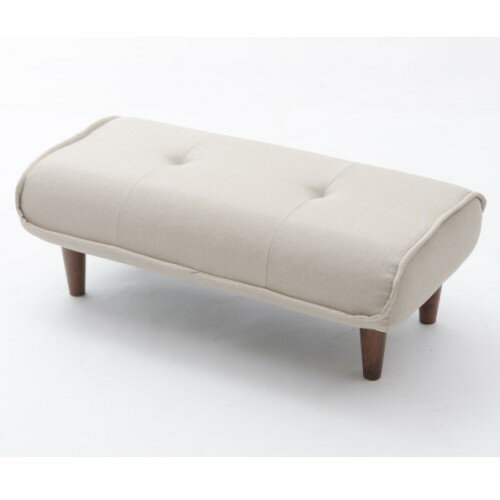 オットマン スツール 脚置き 和楽の極 2人掛け ポケットコイル 高反発 日本製 A280p-560BE ダリアンベージュ 二人掛け セルタン