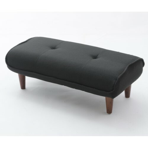 オットマン スツール 脚置き 和楽の極 2人掛け ポケットコイル 高反発 日本製 A280p-564BK ダリアンブラック 二人掛け セルタン