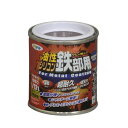 油性シリコン鉄部用 1/12L チョコレート色 アサヒペン