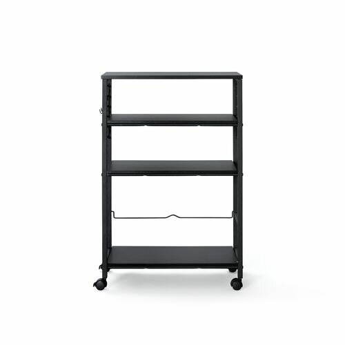 デスクサイドワゴン DSW-600 ブラック アイリスオーヤマ