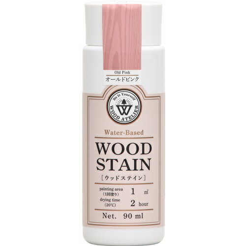ウッドステイン 90ml WS-04 オールドピンク ウッドアトリエ