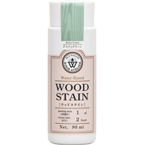 ウッドステイン 90ml WS-06 ダスティグリーン ウッドアトリエ