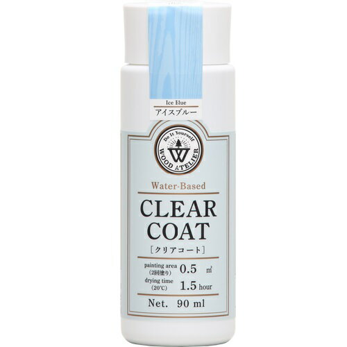 クリアコート 90ml CC-05 アイスブルー ウッドアトリエ