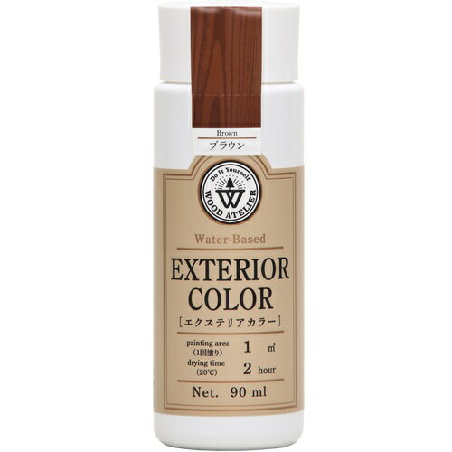 エクステリアカラー 90ml EC-11 ブラウン ウッドアトリエ
