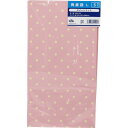 【ケース販売】角底袋 5枚入り×30パック KK0122 スイートドットL KING
