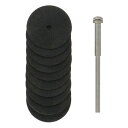 金属用切断砥石10枚 22mm HRB-25 金属用切断砥石10枚 22mm EARTH MAN