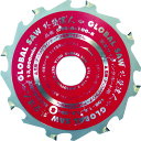 グローバルソー 窯業サイディングボード用 外壁達人 GTSA1258 外径:125mm/刃数:8 モトユキ