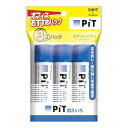 ★10%OFFクーポン 25日00:00~23:59迄★トンボ スティック糊 消えいろピット3本 HCA-322 3本 トンボ鉛筆
