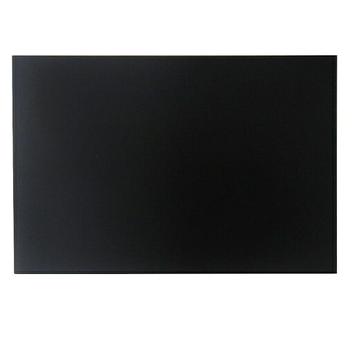 木製壁掛黒板 W1KN 黒塗り W450×H300mm 馬印
