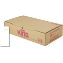 ★10%OFFクーポン 〜25日23:59迄★【ケース販売】長3封筒 白特A 80g/m2 スミ貼 80103 KING